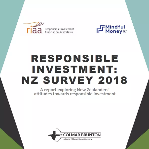 Responsible Investment Survey NZ Survey 2018